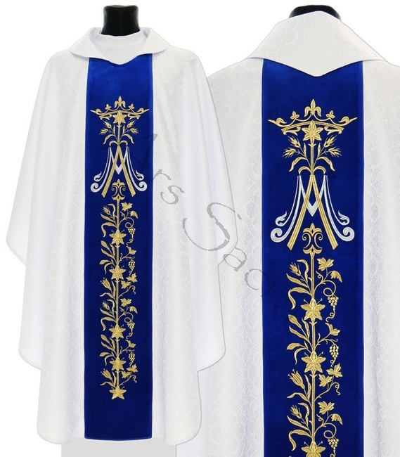 Chasuble gothique mariale  581-ABN25
