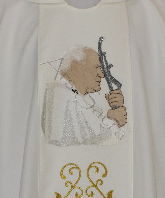 Gotische Kasel "Papst Johannes Paul II" 568-B