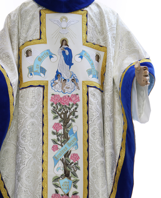 Monastische Pluviale "Unserer Lieben Frau von der Himmelfahrt" MX913-14g