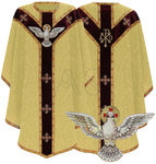 Semi Gothic Chasuble "Holy Spirit" GY809-AGC26