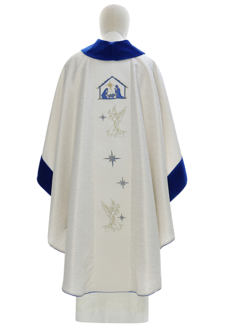 Casulla gótica "Navidad" 810-K91gAN