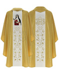 Chasuble mariale "Sainte Thérèse" 463-GK25