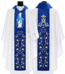 Chasuble mariale "Notre-Dame des Grâces" 721-ABN25