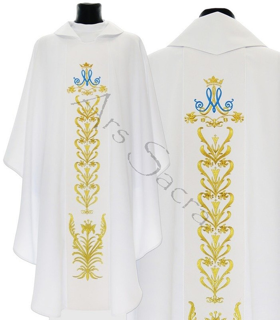 Chasuble gothique mariale  513-B