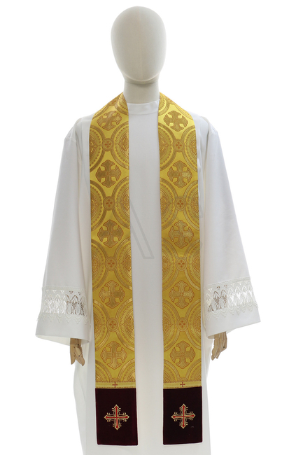 Chasuble semi gothique "Agneau" GY821-AGCC8