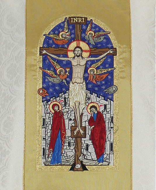 Gothic Chasuble "Crucifixion" 746-KG25
