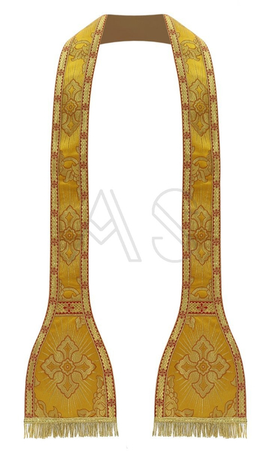 Casulla romana "Corazón de Jesús, María, José" R822-AGC9