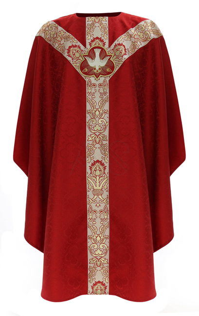 Casulla semigótica "Espíritu Santo" GY076